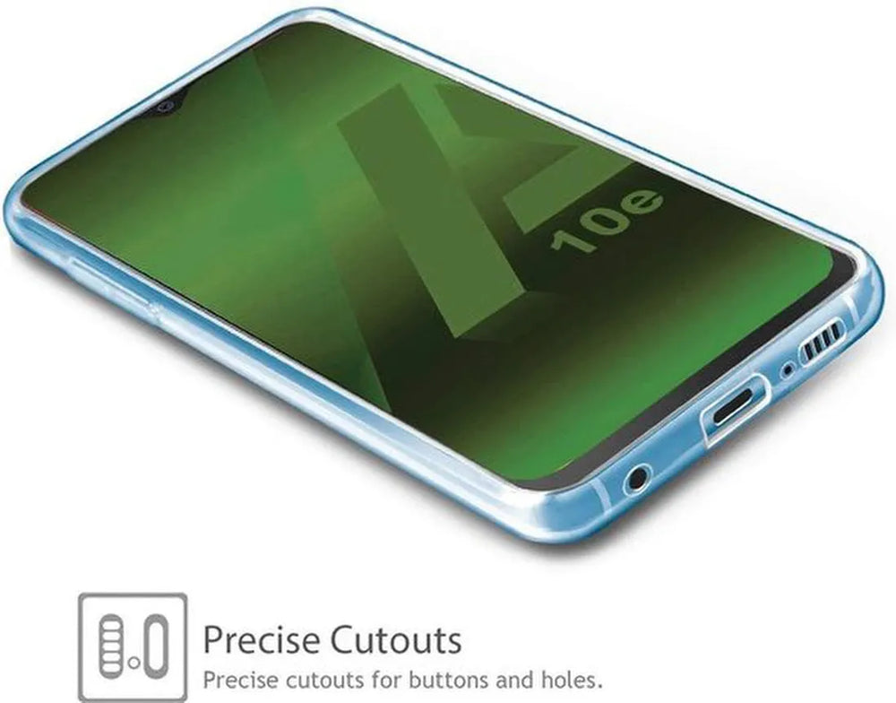 Samsung Galaxy A10e Lite Hoesjes – Siliconen Backcover – Soft Touch – Transparant-Ilumina Benelux