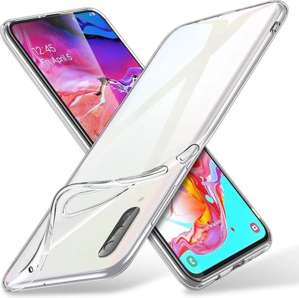 Samsung Galaxy A70/A70S Hoesjes – Siliconen Backcover – Soft Touch – Transparant-Ilumina Benelux