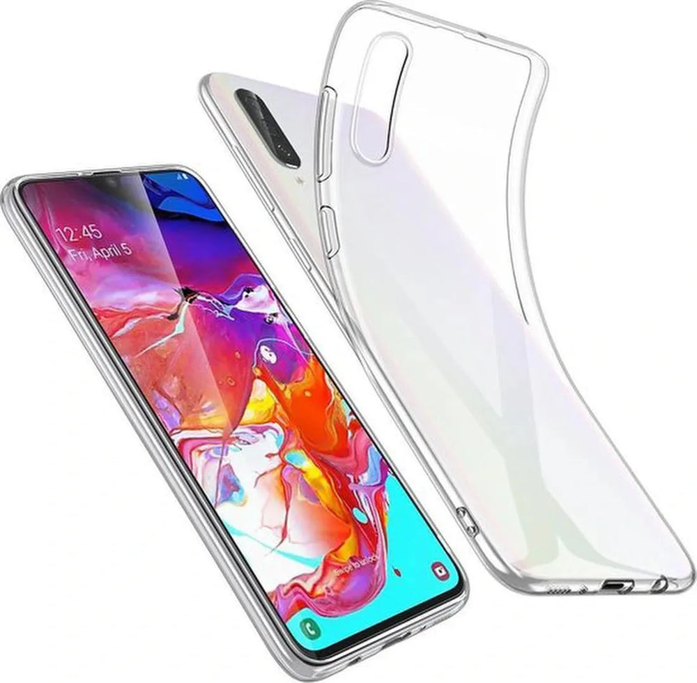 Samsung Galaxy A70/A70S Hoesjes – Siliconen Backcover – Soft Touch – Transparant-Ilumina Benelux