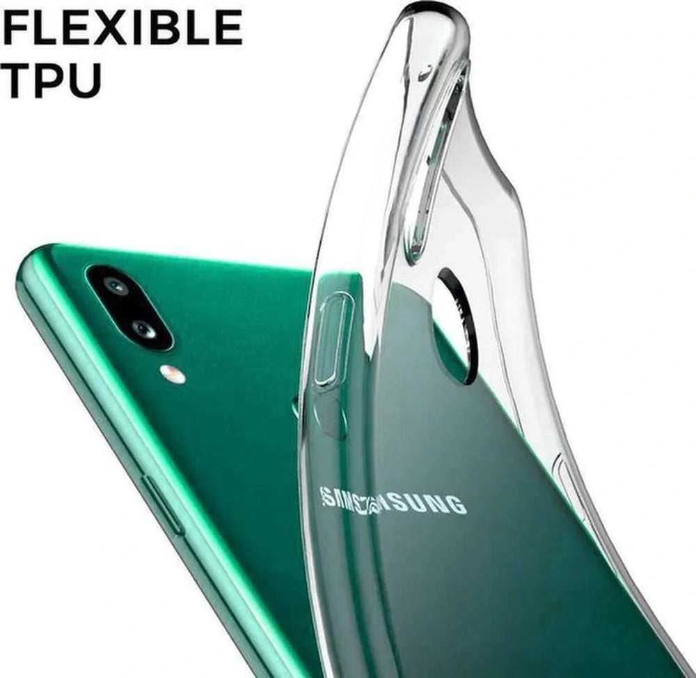 Samsung Galaxy A10S Hoesjes – Siliconen Backcover – Soft Touch – Transparant-Ilumina Benelux