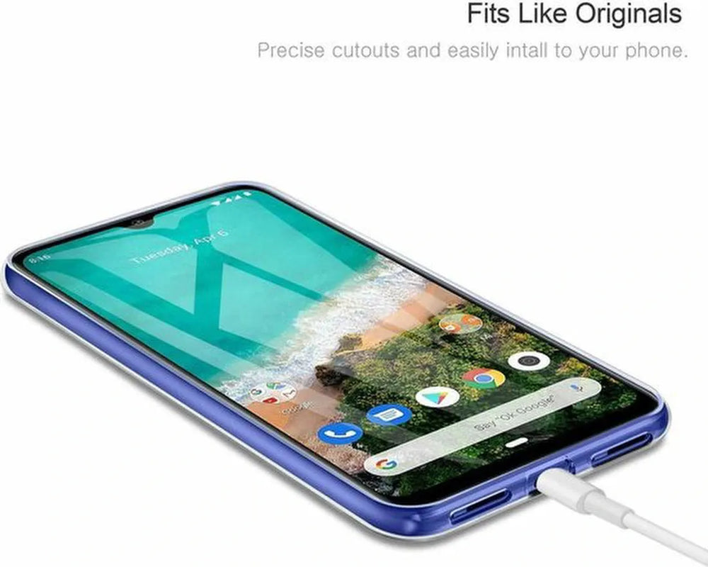 Xiaomi Mi 9 Hoesjes – Transparante TPU Siliconen Backcover – Inclusief 2x Gehard Glas Screenprotector-Ilumina Benelux