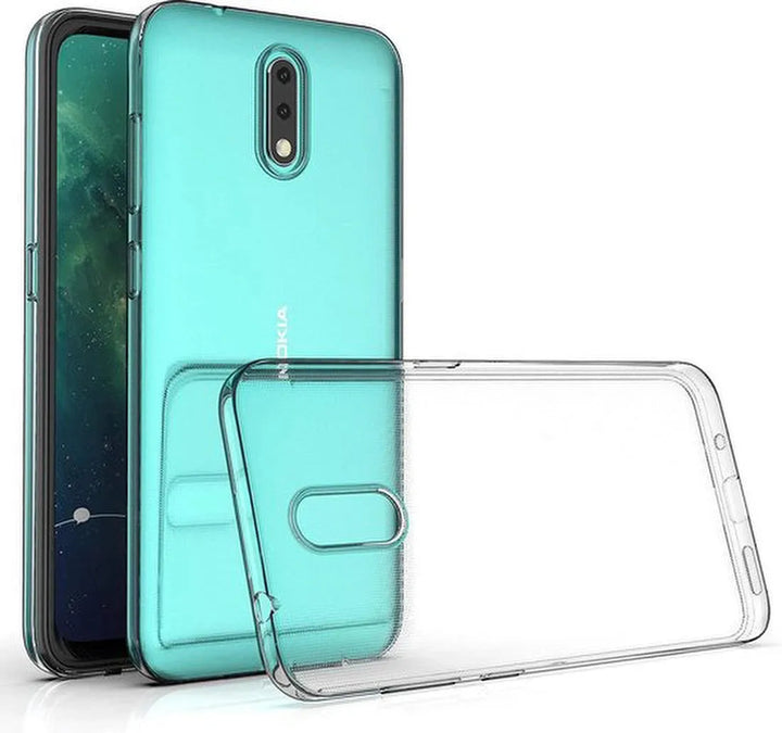 Nokia 2.3 Hoesjes – Siliconen Backcover – Transparant – Flexibel – Schokbestendig-Ilumina Benelux