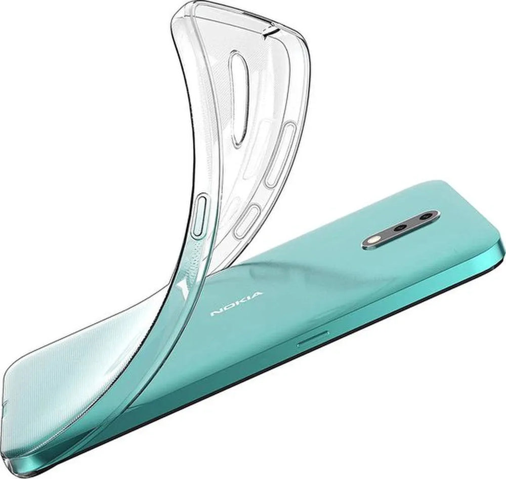 Nokia 2.3 Hoesjes – Siliconen Backcover – Transparant – Flexibel – Schokbestendig-Ilumina Benelux
