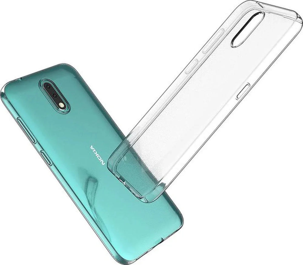 Nokia 2.3 Hoesjes – Siliconen Backcover – Transparant – Flexibel – Schokbestendig-Ilumina Benelux