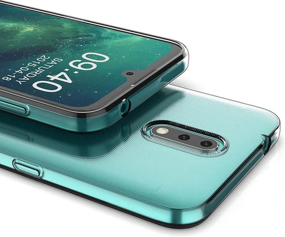 Nokia 2.3 Hoesjes – Siliconen Backcover – Transparant – Flexibel – Schokbestendig-Ilumina Benelux