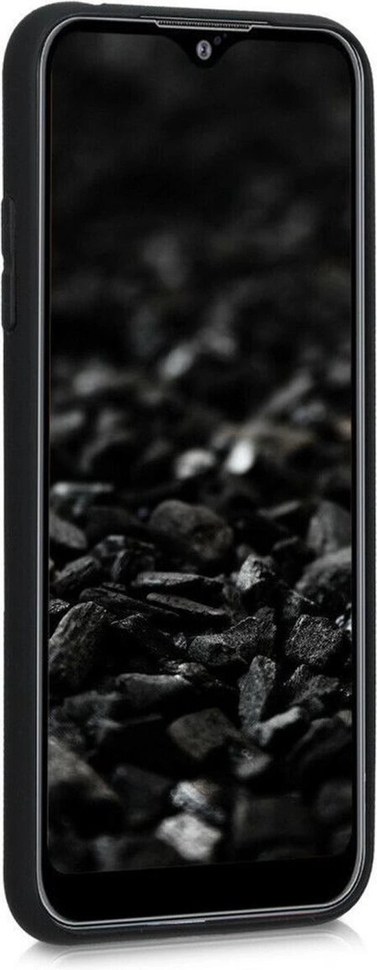Samsung Galaxy A01 Hoesjes – Siliconen Backcover – Soft Touch – Schokbestendig – Zwart