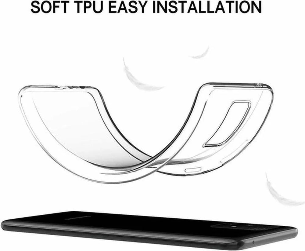Samsung Galaxy S10 Lite Hoesjes – Siliconen Backcover – Soft Touch – Transparant-Ilumina Benelux