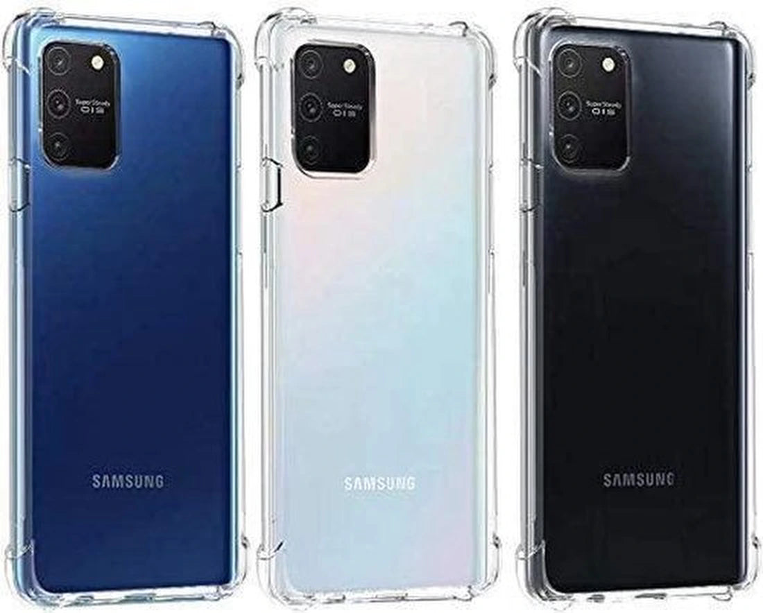 Samsung Galaxy A91 Hoesjes – Siliconen Backcover – Schokbestendig Anti-Shock – Transparant