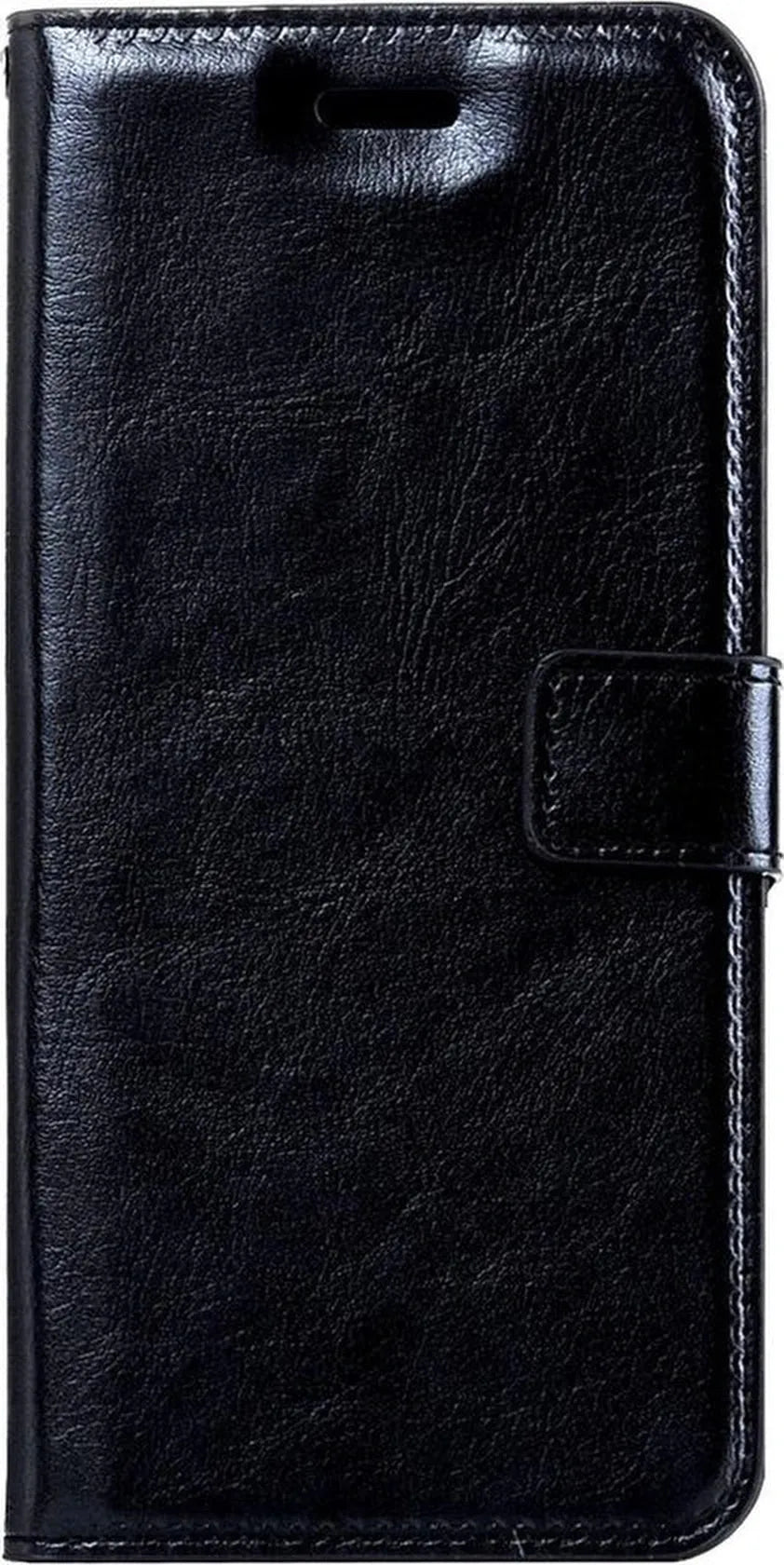 iPhone 6/6S Hoesjes – Bookcase Portemonnee Hoes – Pasjeshouder – Magneetsluiting – Zwart-Ilumina Benelux