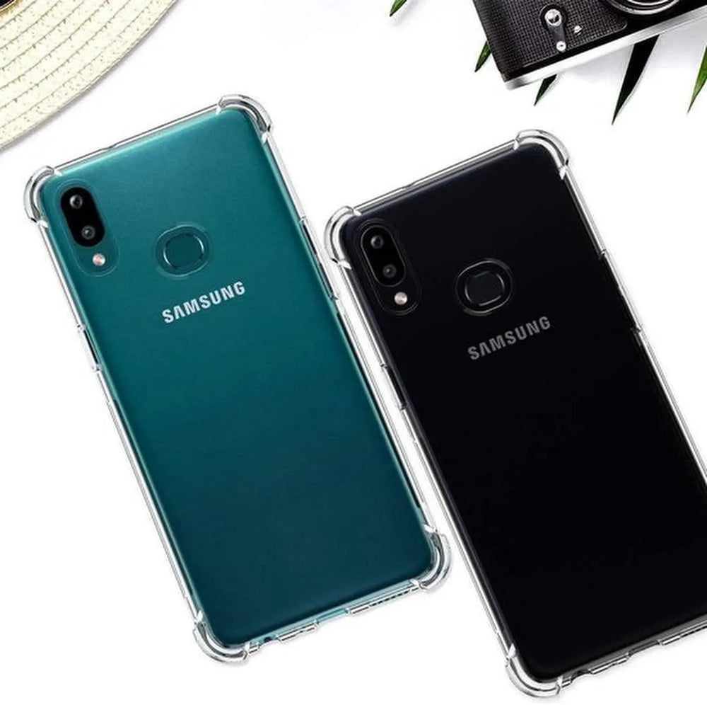 Samsung Galaxy A10e Hoesjes – Siliconen Backcover – Schokbestendig – Transparant-Ilumina Benelux