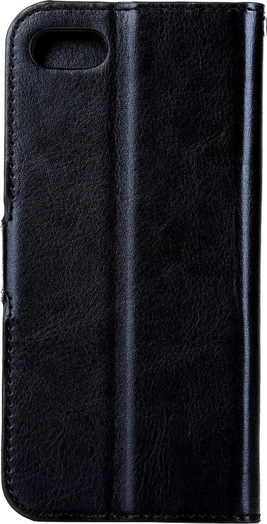 iPhone 6 Plus/6S Plus Hoesjes – Bookcase Portemonnee Hoes – Pasjeshouder – Magneetsluiting – Zwart-Ilumina Benelux