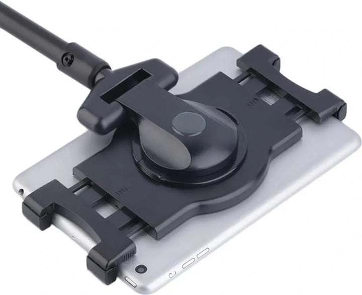 Tablethouder vloer – Multi-richting verstelbaar statief – 360° draaibaar – Geschikt voor 7-10 inch iPad/Samsung/Lenovo – Zwart-Tablethouder-Ilumina Benelux