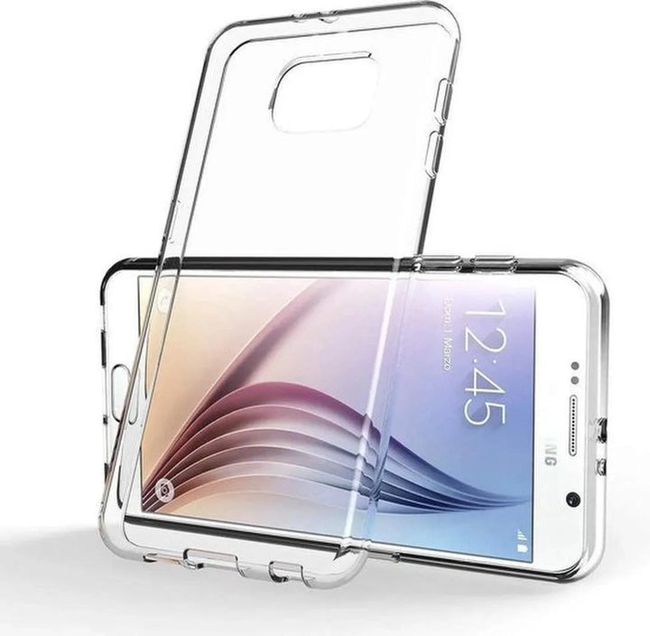 Samsung Galaxy S6 Edge Hoesjes – Siliconen Backcover – Soft Touch – Transparant-Ilumina Benelux