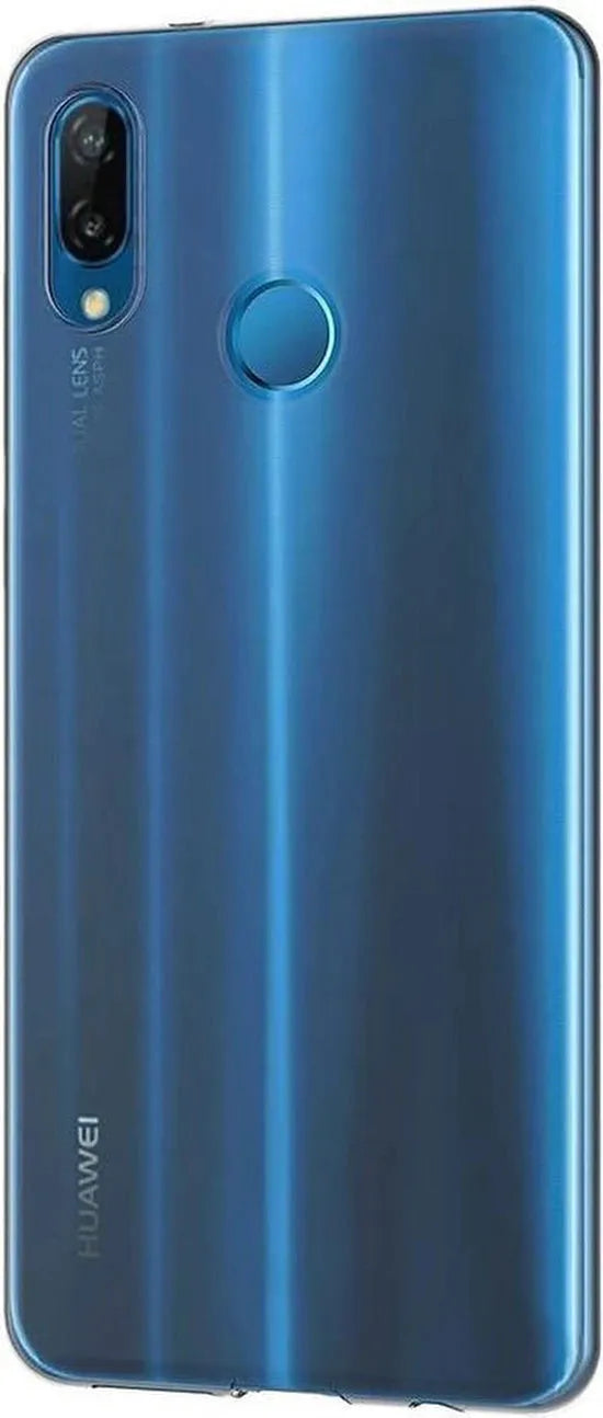 Huawei P20 Lite 2018 Hoesjes – Siliconen Backcover – Transparant – Flexibel – Anti Kras-Ilumina Benelux