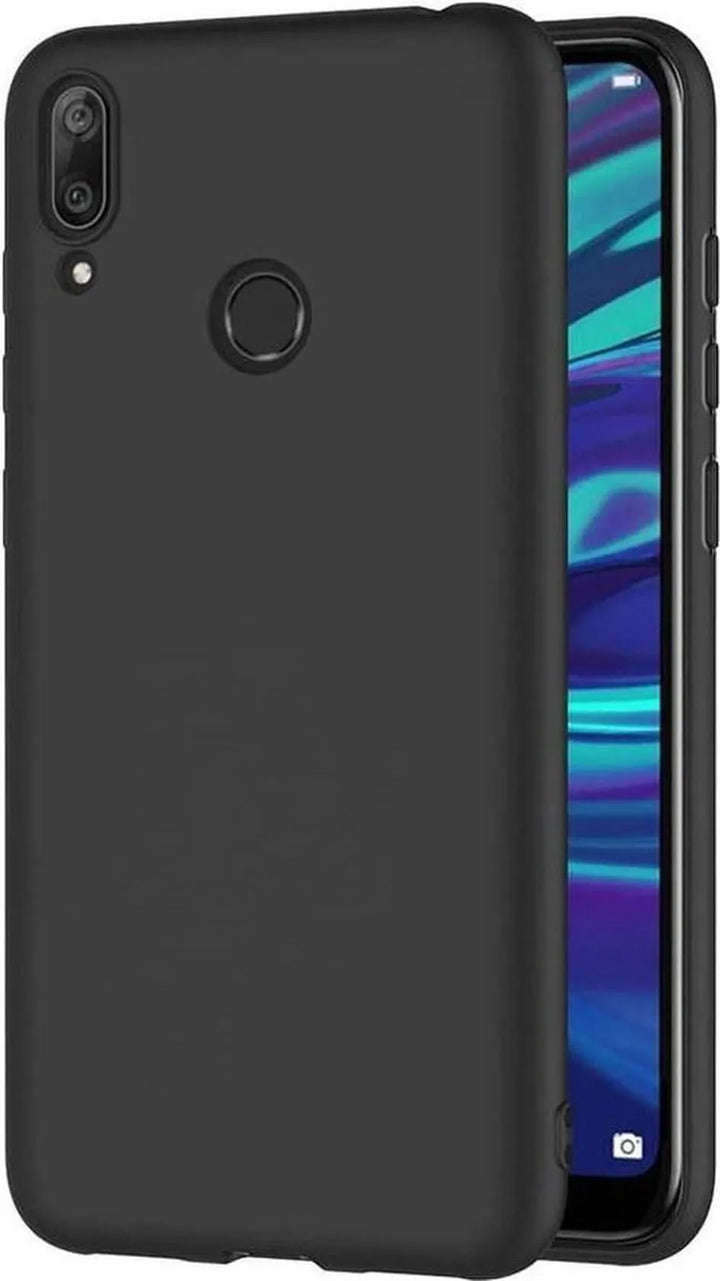 Huawei Y7 2019 Hoesjes – Siliconen Backcover – Soft TPU – Zwart-Ilumina Benelux