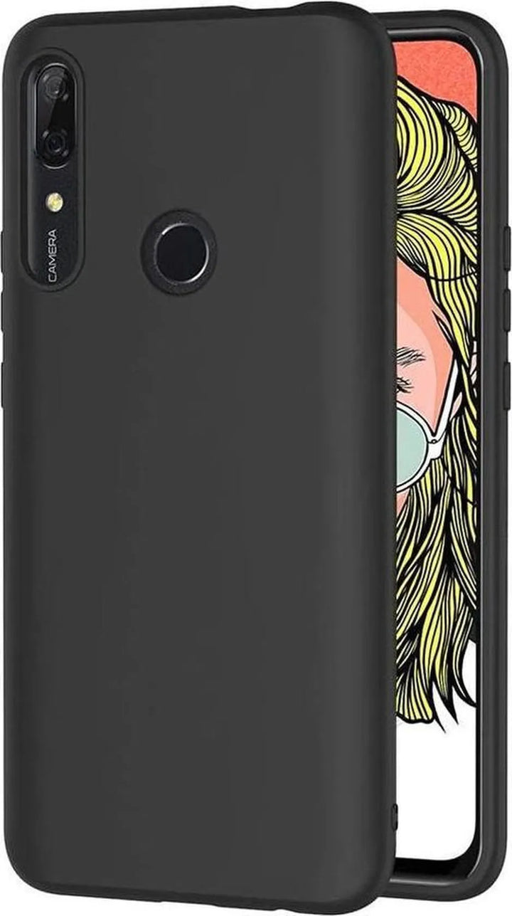 Huawei P Smart Z Hoesjes – Siliconen Backcover – Softcase – Zwart-Ilumina Benelux