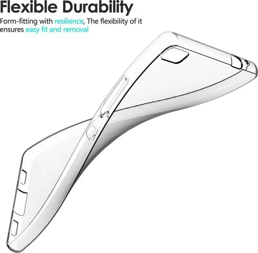 Huawei P8 Hoesjes – Siliconen Backcover – Transparant – Flexibel – Beschermhoes-Ilumina Benelux