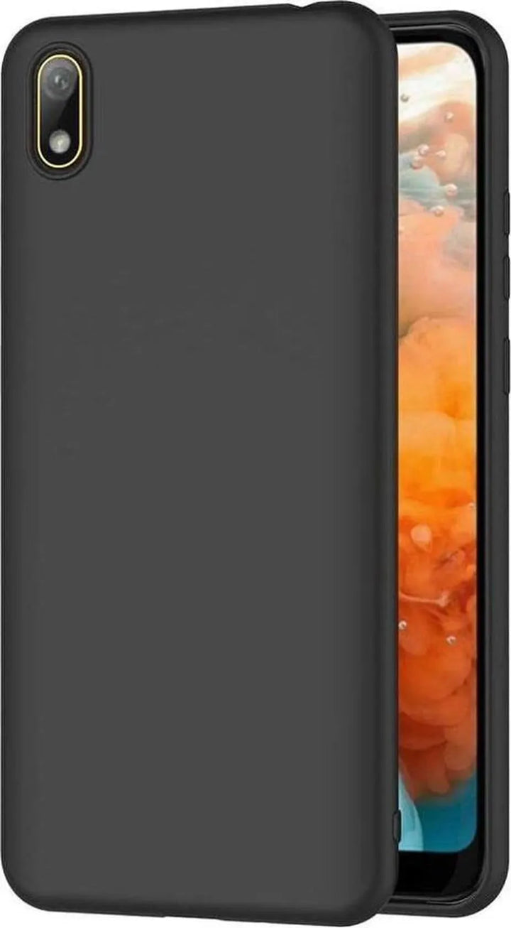 Huawei Y5 2019 Hoesjes – Siliconen Backcover – Flexibel – Schokbestendig – Zwart-Ilumina Benelux