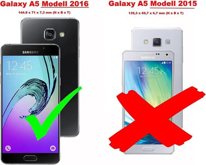Samsung Galaxy A5 2016 Hoesjes – Siliconen Backcover – Soft Touch – Schokbestendig – Zwart-Ilumina Benelux