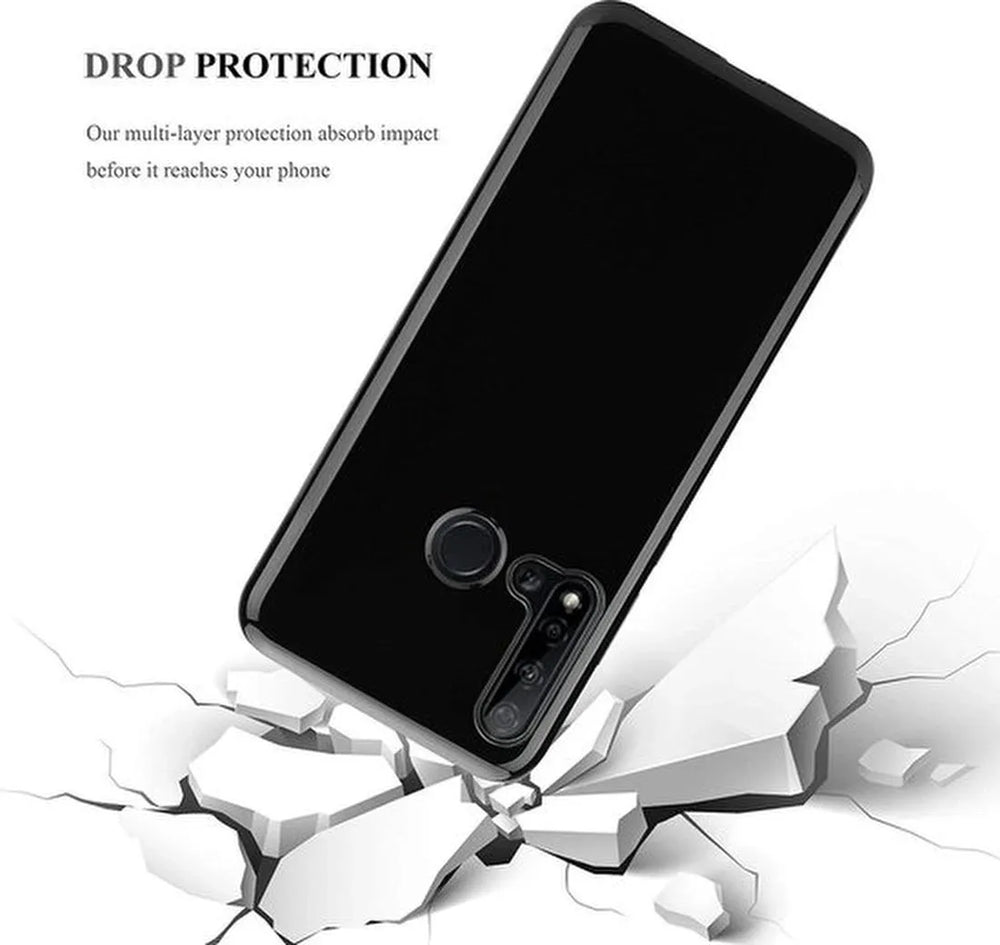 Huawei P20 Lite 2019 Hoesjes – Huawei Nova 5i – Siliconen Backcover – Zwart-Ilumina Benelux