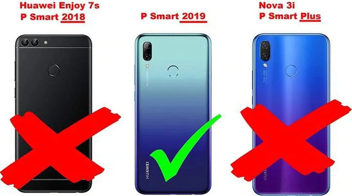 Huawei P Smart 2019 Hoesjes – Siliconen Backcover – Schokbestendig – Zwart-Ilumina Benelux