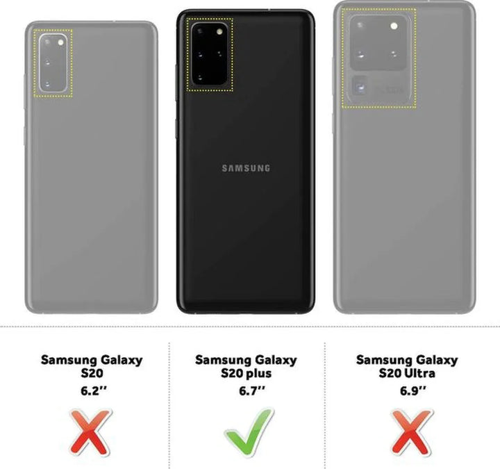 Samsung Galaxy S20 Plus Hoesjes – Siliconen Backcover – Soft Touch – Schokbestendig – Zwart-Ilumina Benelux