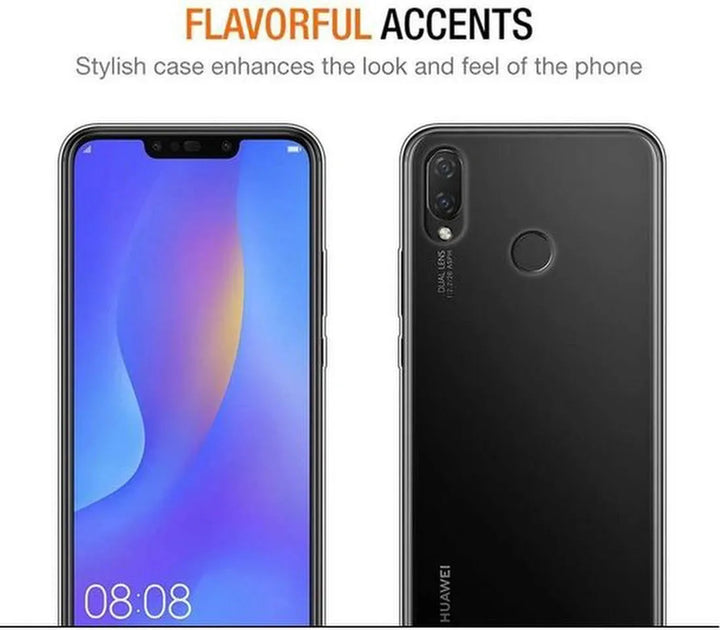 Huawei P Smart Plus 2018 Hoesjes – Siliconen Backcover – Schokbestendig – Transparant-Ilumina Benelux