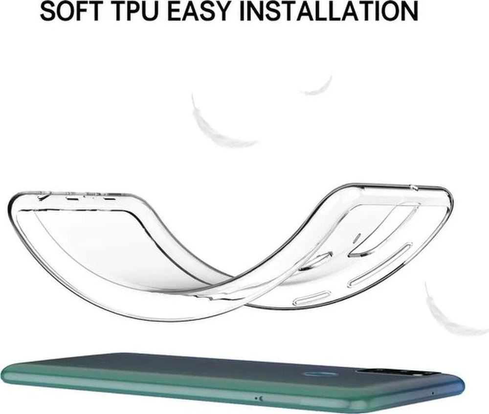 Samsung Galaxy M21 Hoesjes – Siliconen Backcover – Soft Touch – Schokbestendig – Transparant-Ilumina Benelux