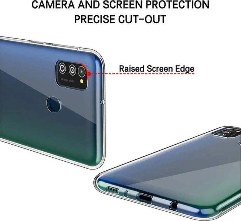 Samsung Galaxy M21 Hoesjes – Siliconen Backcover – Soft Touch – Schokbestendig – Transparant-Ilumina Benelux