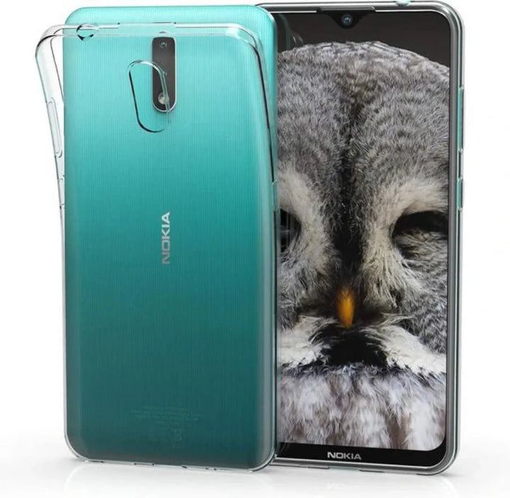 Nokia 2.3 Hoesjes – Siliconen Backcover – Transparant – Flexibel – Anti Kras-Ilumina Benelux