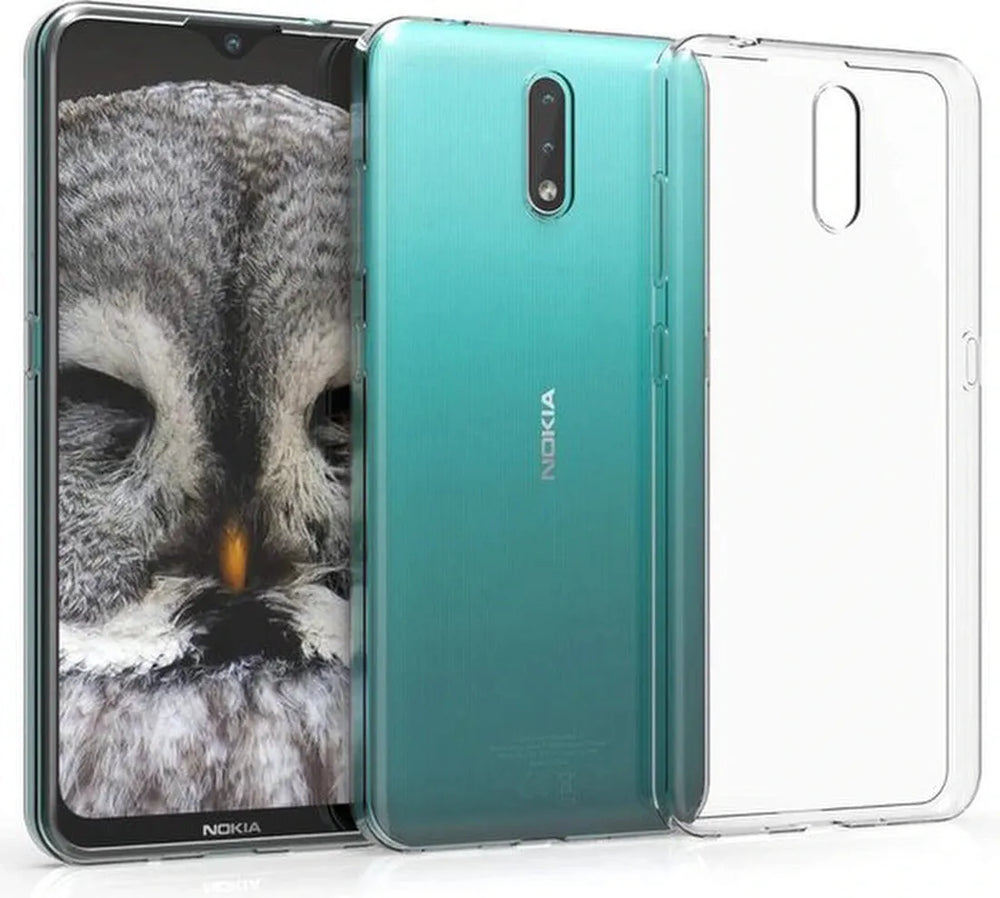 Nokia 2.3 Hoesjes – Siliconen Backcover – Transparant – Flexibel – Anti Kras-Ilumina Benelux