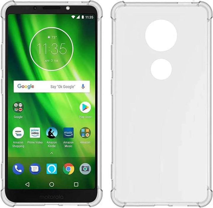 Motorola Moto E5 Play Hoesjes – Siliconen Backcover – Schokbestendig – Transparant-Ilumina Benelux