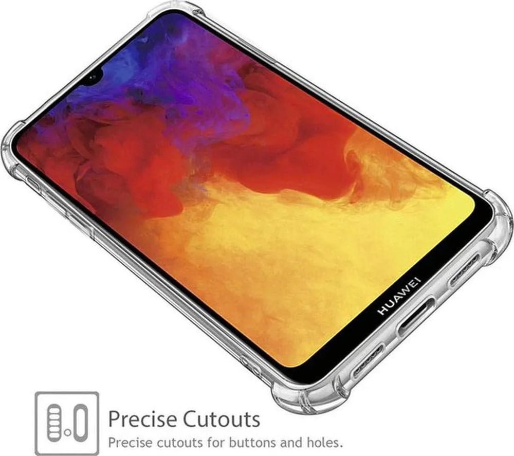Huawei Y6 2019/Y6s 2019 Hoesjes – Siliconen Backcover – Schokbestendig – Transparant-Ilumina Benelux