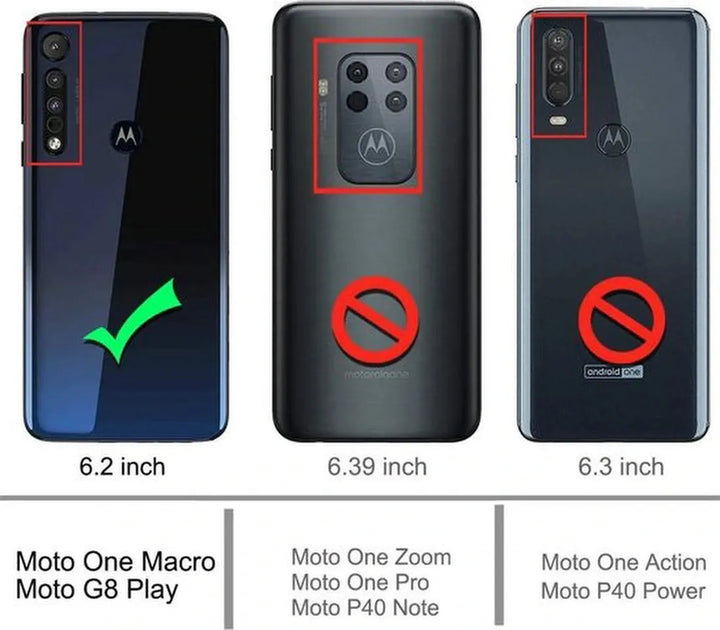Motorola One Macro Hoesjes – Siliconen Backcover – Schokbestendig Anti-Shock – Transparant-Ilumina Benelux