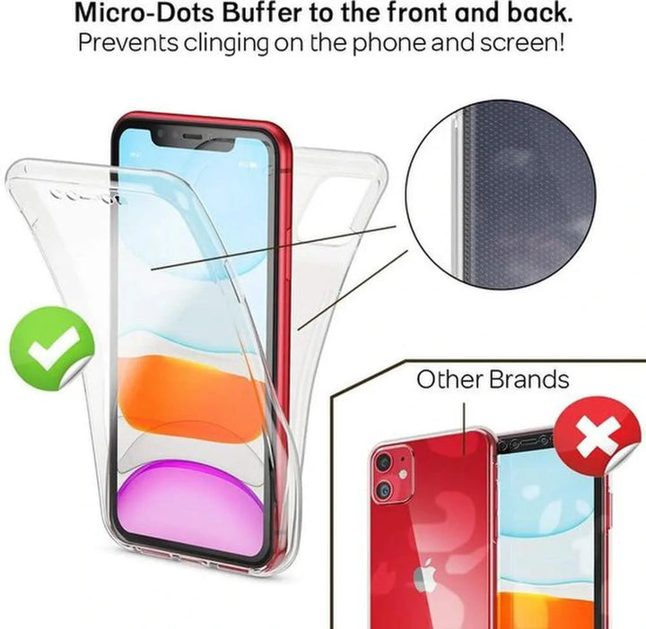 iPhone 12 Pro Max Hoesjes – Dubbelzijdig 360° – Transparante Backcover-Ilumina Benelux