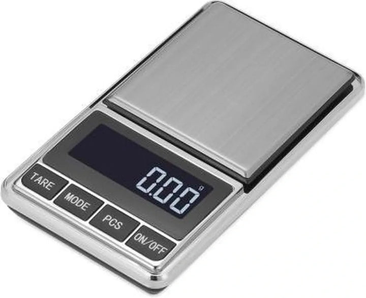 Digitale zakweegschaal 0,01–200g – Hoge precisie – Tarra functie – LCD display – Compact & draagbaar-Ilumina Benelux