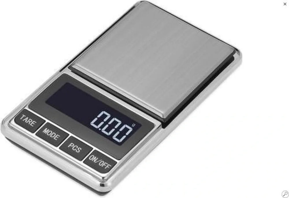 Digitale zakweegschaal 0,01–200g – Hoge precisie – Tarra functie – LCD display – Compact & draagbaar-Ilumina Benelux