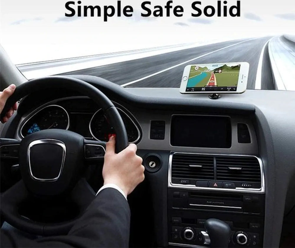 Telefoonhouder auto – Magneet Rond – 360° Draaibaar – Universeel – Rosé – LuxeBass LB-420-Ilumina Benelux