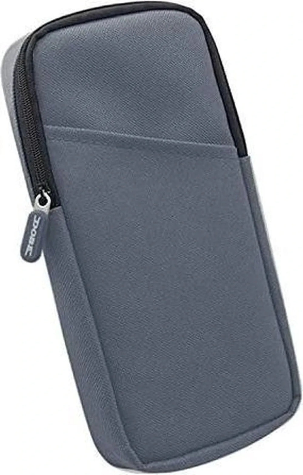 Opbergkoffer – Geschikt voor Nintendo Switch Lite – Ritsbescherming – Nylon Softcase – Grijs-Ilumina Benelux