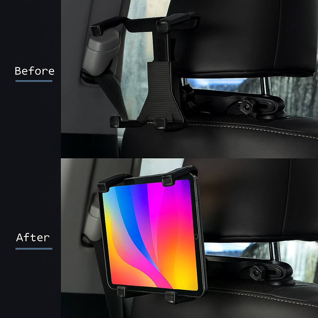 Auto Achterbank Hoofdsteun Houder Tablet voor Tablets 7 tot 13 inch Universeel Stands Tablethouder bevestiging achter de stoel