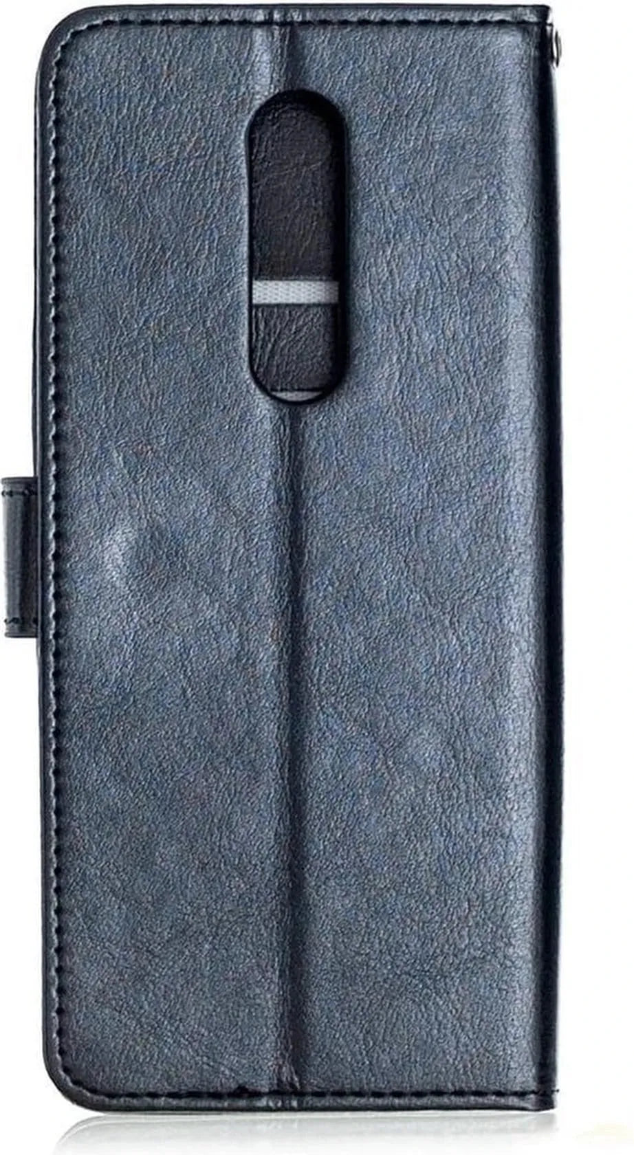 OnePlus 8 Hoesjes – Portemonnee Book Case – Magneetsluiting – 2x Gehard Glas Screenprotector – Zwart-Ilumina Benelux