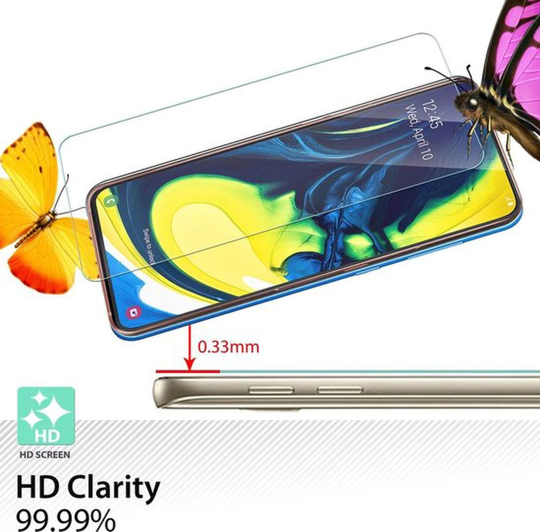 Samsung Galaxy Note 10 Hoesjes – Portemonnee Bookcase – Pasjeshouder – 2 Pack Gehard Glas Screenprotector – Roségoud