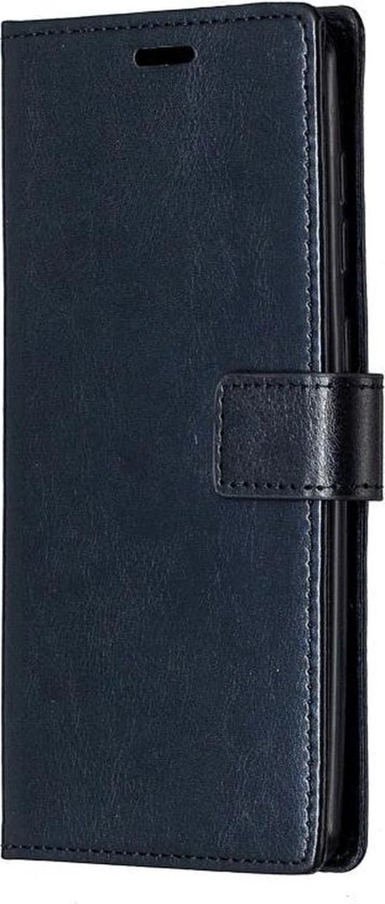 Portemonnee BookCase Hoesje + 2 Pack Screenprotector Glas Geschikt voor: Samsung Galaxy M31 - zwart