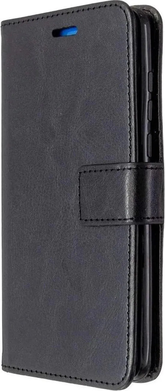 Huawei P40 Hoesjes – Portemonnee Book Case – Pasjeshouder – 2x Screenprotector – Zwart-Ilumina Benelux