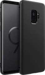 Samsung Galaxy S9 Hoesjes – Siliconen Backcover – Flexibel – Schokbestendig – Zwart