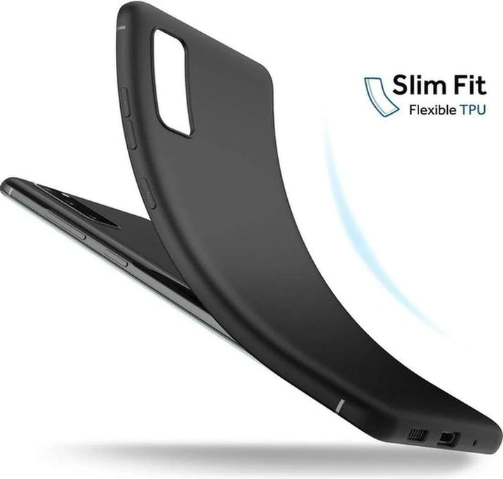 Samsung Galaxy S20 FE Hoesjes – Siliconen Backcover – Flexibel – Schokbestendig – Zwart-Ilumina Benelux