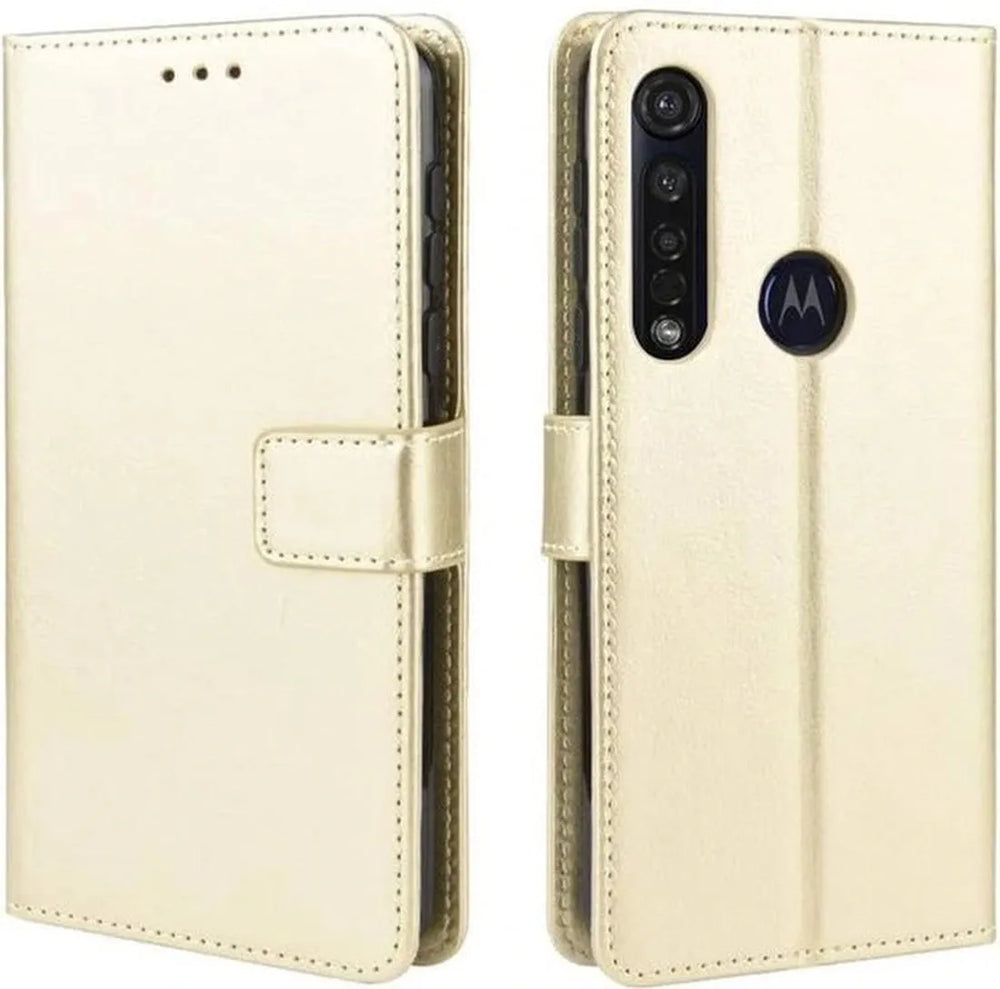 Huawei P40 Lite E Hoesjes – Portemonnee Book Case – Pasjeshouder – 2x Screenprotector – Roségoud-Ilumina Benelux