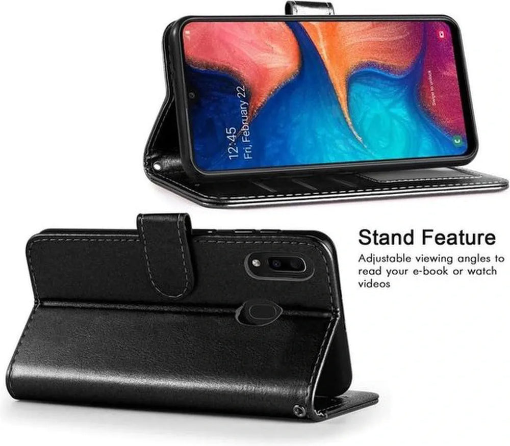 Samsung Galaxy S8 Plus Hoesjes – Portemonnee Hoes – 2 Pack Screenprotector – Pasjeshouder – Roze-Ilumina Benelux