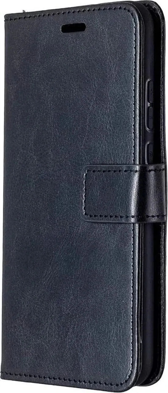 Huawei P40 Lite E Hoesjes – Portemonnee Book Case – Pasjeshouder – 2x Screenprotector – Zwart-Ilumina Benelux