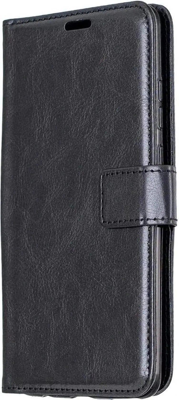 Huawei Mate 30 Lite Hoesjes – Portemonnee Book Case – Pasjeshouder – 2x Screenprotector – Zwart-Ilumina Benelux